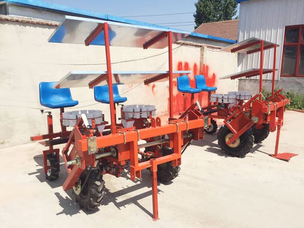 牽引式兩行甜菜移栽機